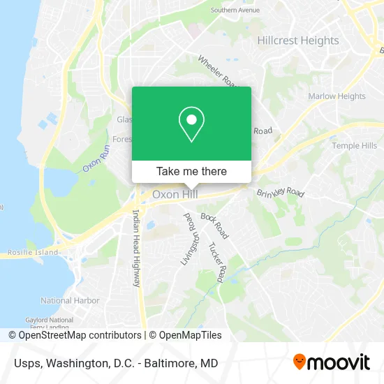 Usps map