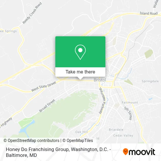 Honey Do Franchising Group map