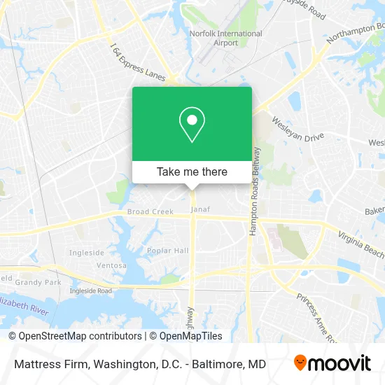 Mattress Firm map