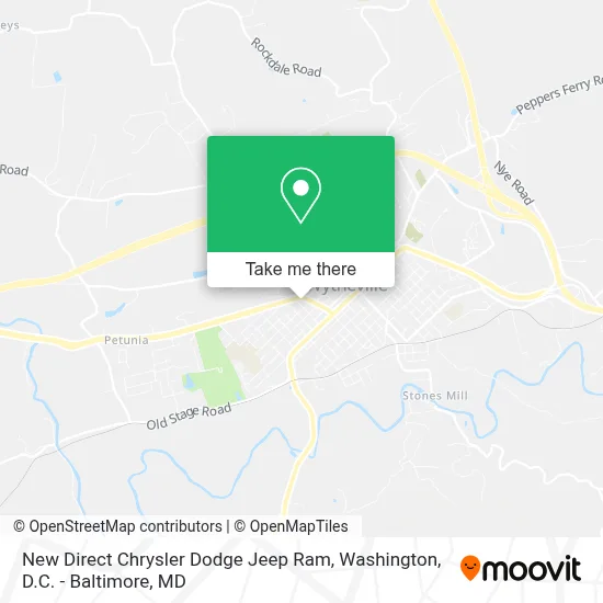New Direct Chrysler Dodge Jeep Ram map