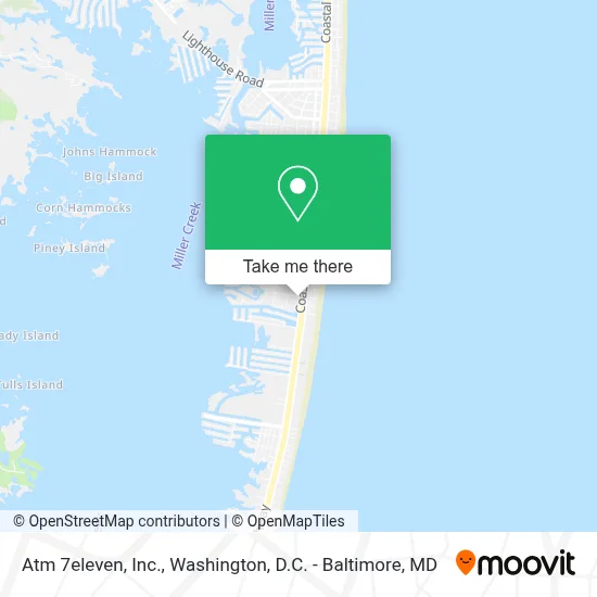 Atm 7eleven, Inc. map