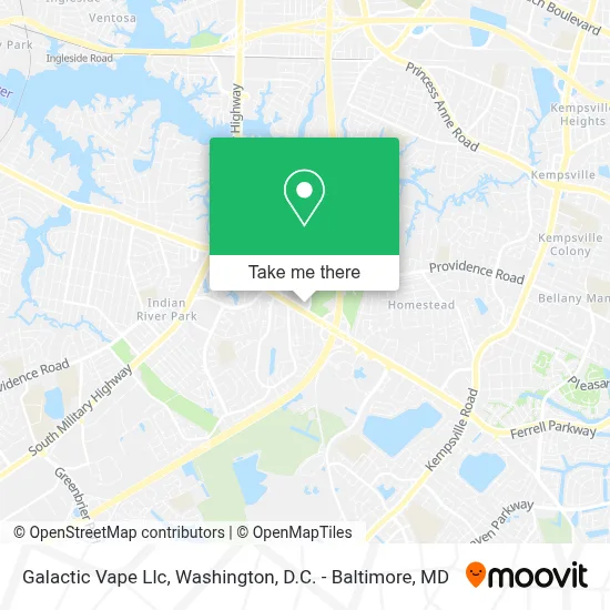 Galactic Vape Llc map