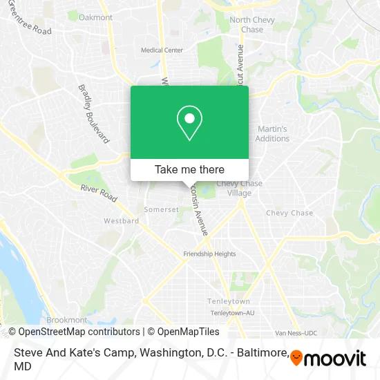 Steve And Kate's Camp map