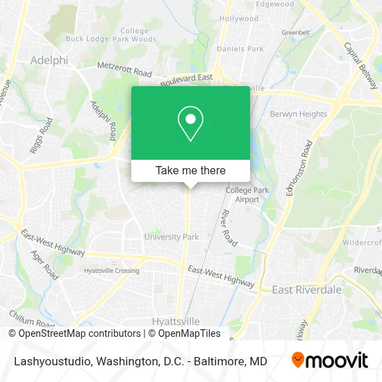Lashyoustudio map