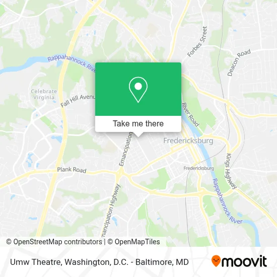 Umw Theatre map