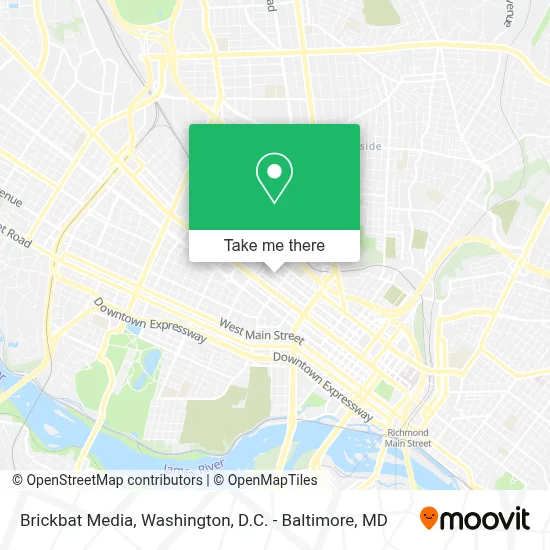 Brickbat Media map