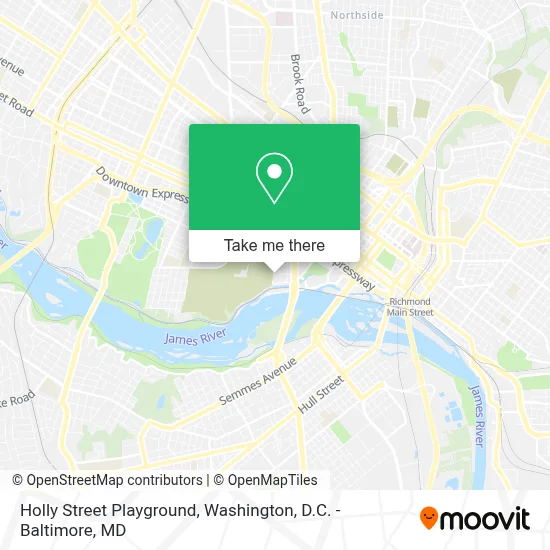 Holly Street Playground map