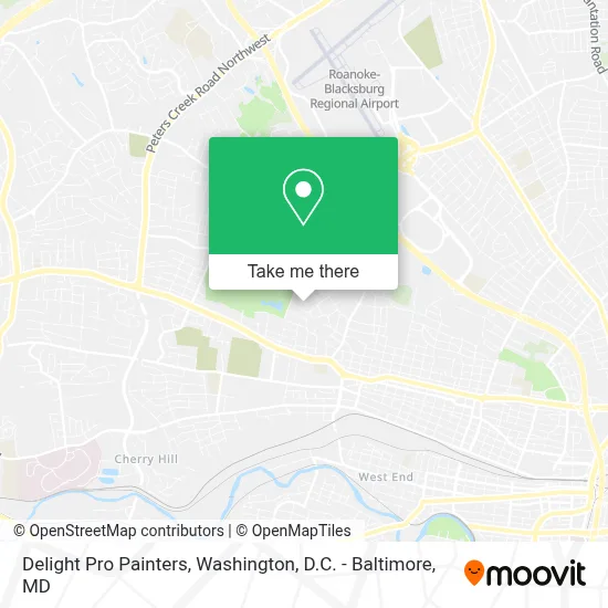 Delight Pro Painters map