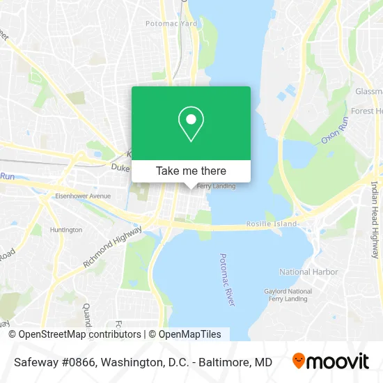 Safeway #0866 map