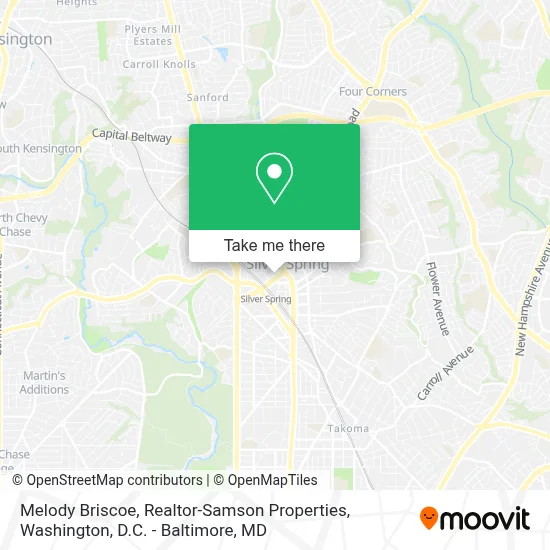 Melody Briscoe, Realtor-Samson Properties map