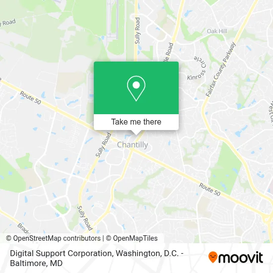 Digital Support Corporation map
