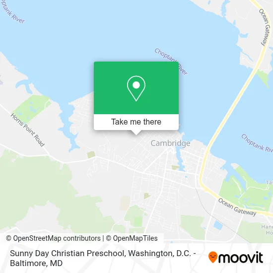 Sunny Day Christian Preschool map