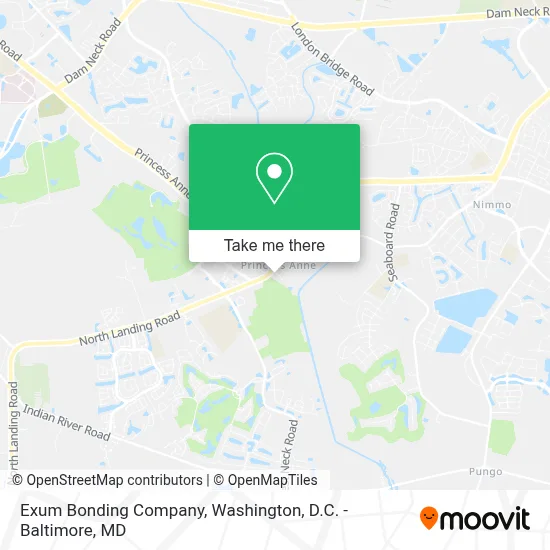 Exum Bonding Company map