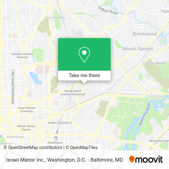 Israel Manor Inc. map