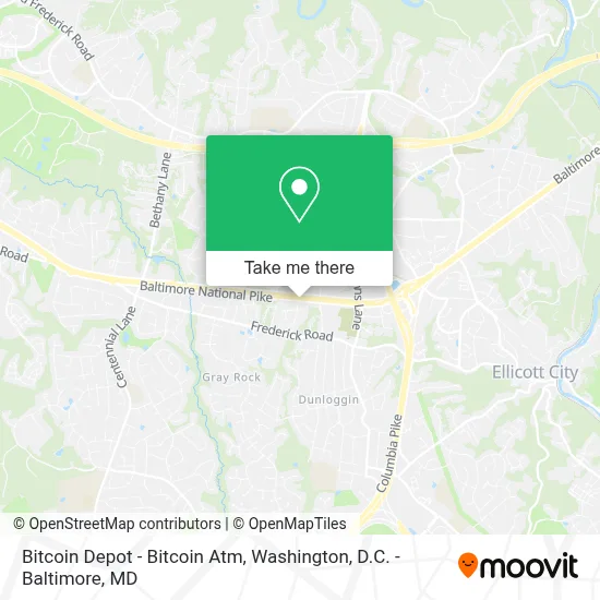 Bitcoin Depot - Bitcoin Atm map