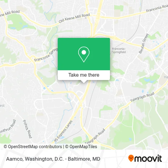 Aamco map
