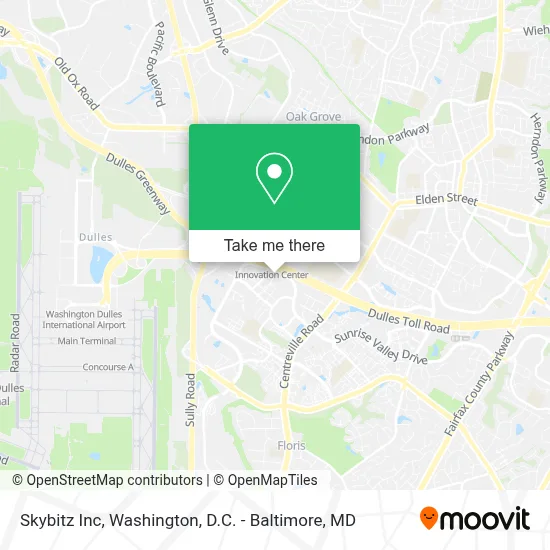 Skybitz Inc map
