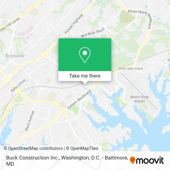 Buck Construction Inc. map