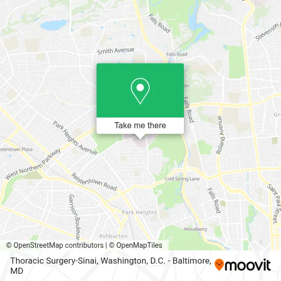 Thoracic Surgery-Sinai map