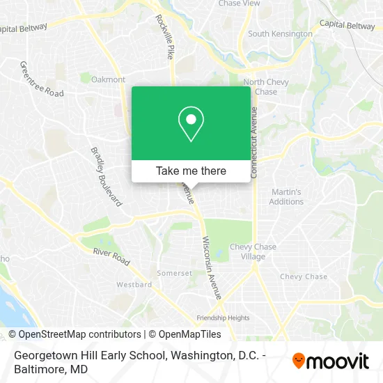 Georgetown Hill Early School map