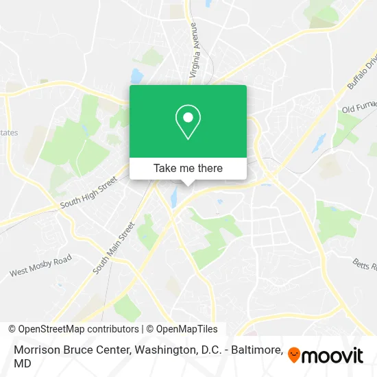Morrison Bruce Center map