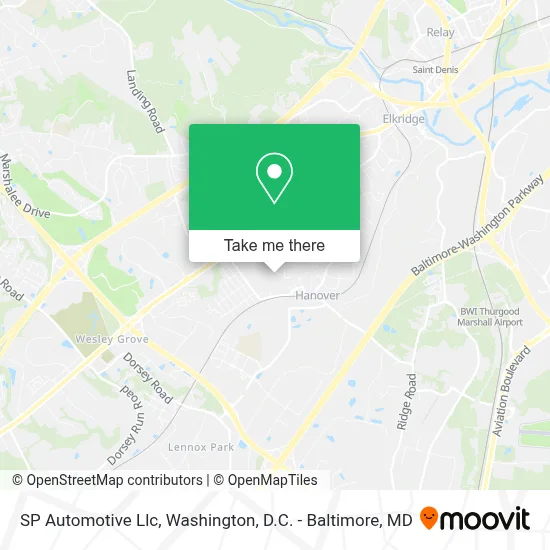 SP Automotive Llc map