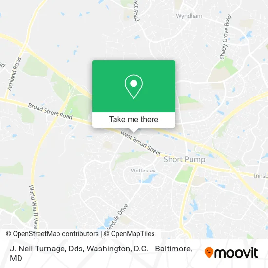 J. Neil Turnage, Dds map