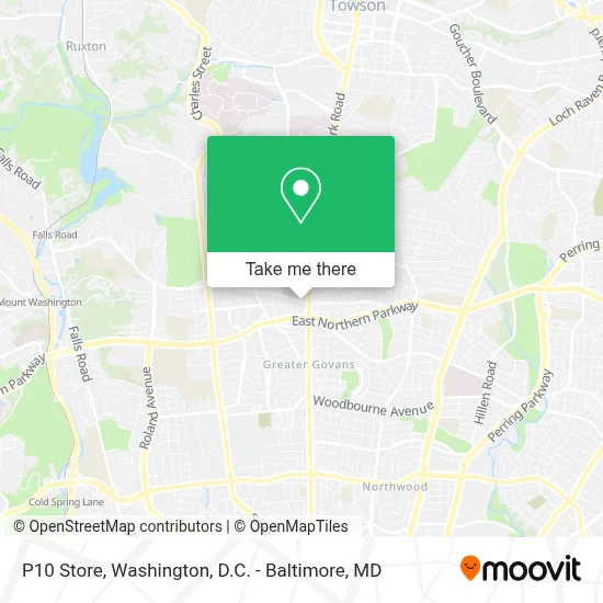 P10 Store map