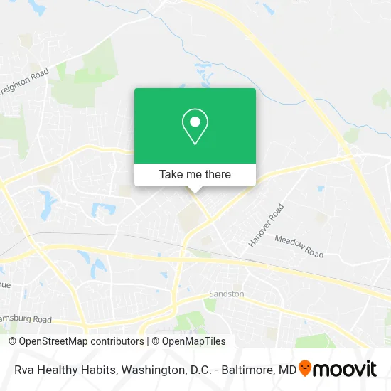 Rva Healthy Habits map
