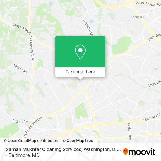 Samah Mukhtar Cleaning Services map