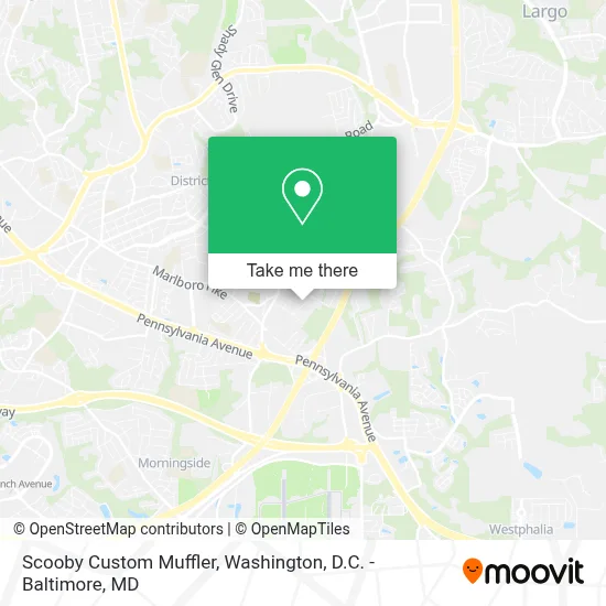 Scooby Custom Muffler map
