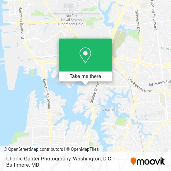 Charlie Gunter Photography map