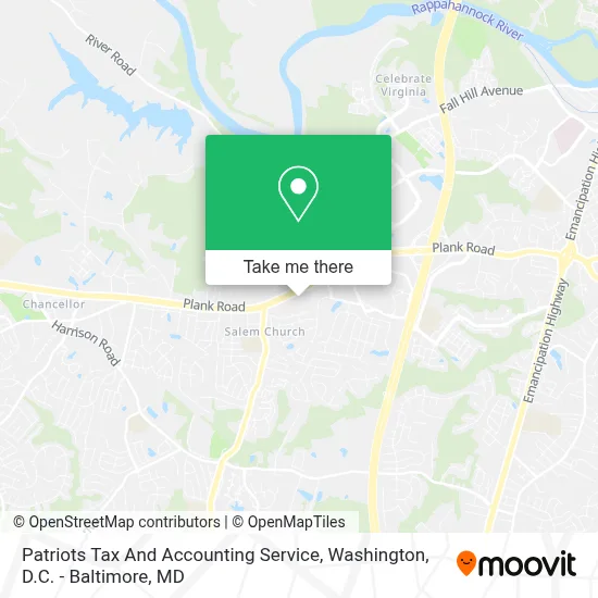 Patriots Tax And Accounting Service map