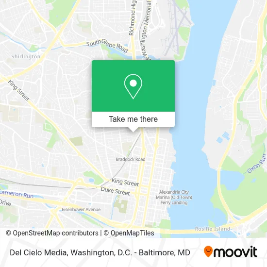 Del Cielo Media map