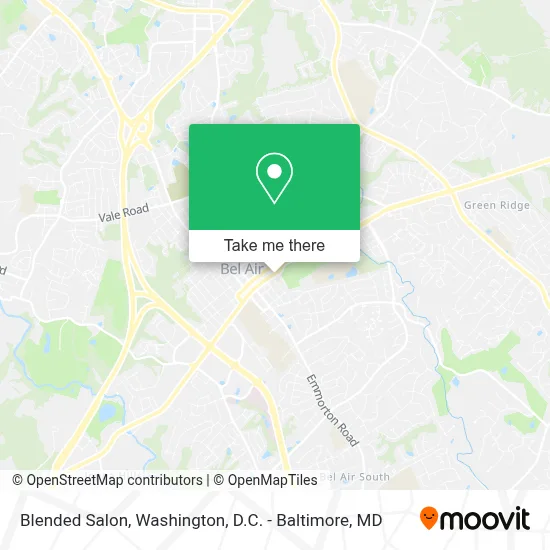 Blended Salon map