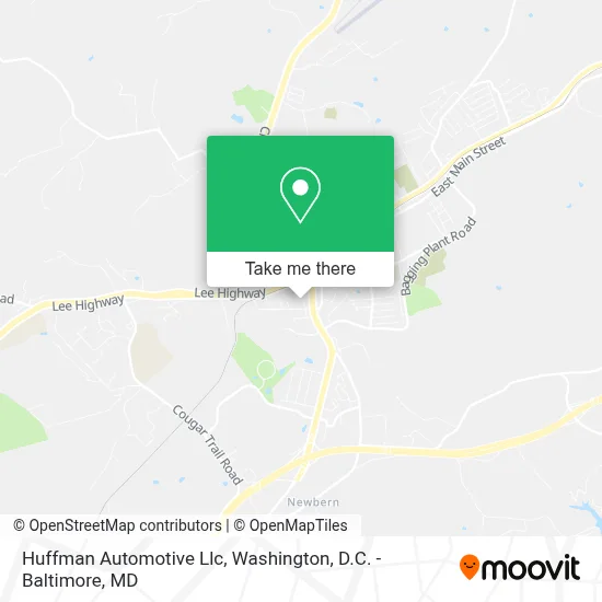 Huffman Automotive Llc map