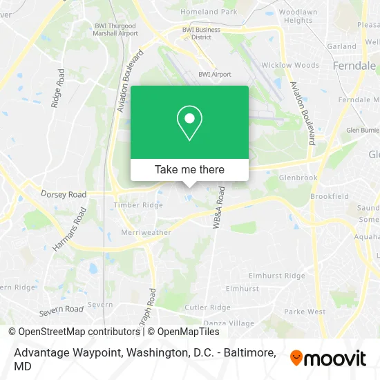 Advantage Waypoint map