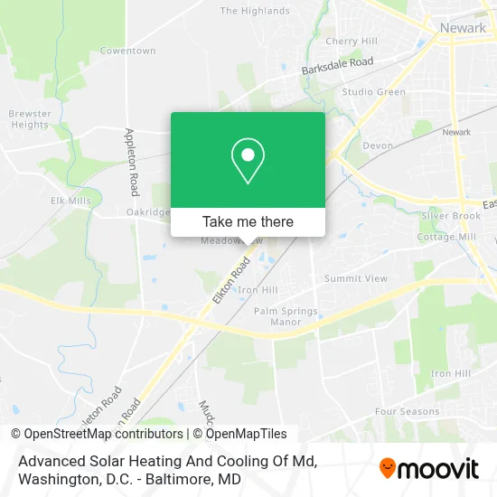 Advanced Solar Heating And Cooling Of Md map