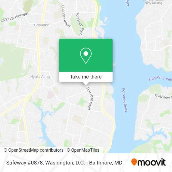Safeway #0878 map