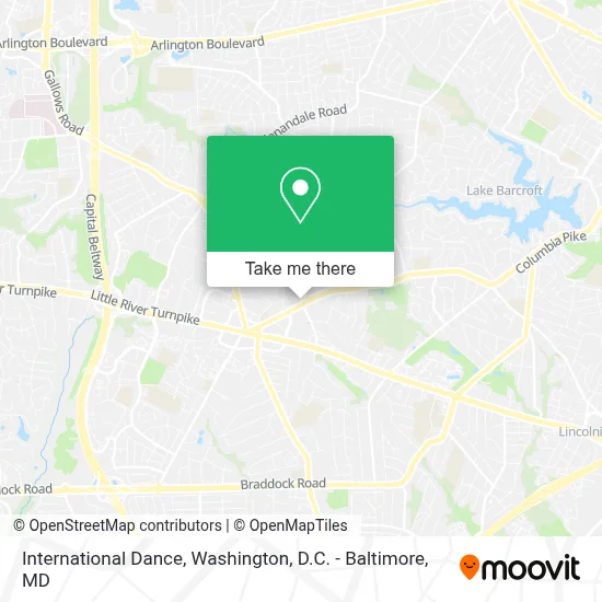 International Dance map