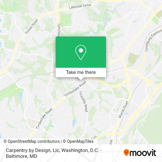 Carpentry by Design, Llc map