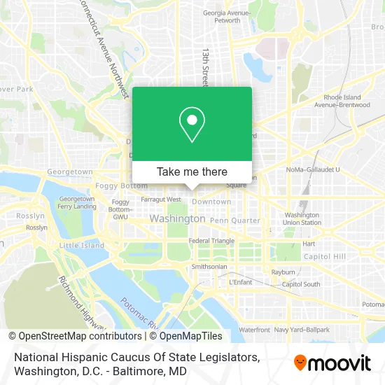 National Hispanic Caucus Of State Legislators map