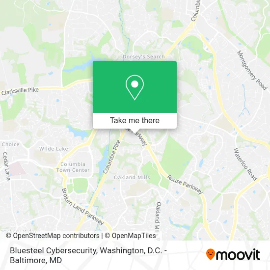 Bluesteel Cybersecurity map