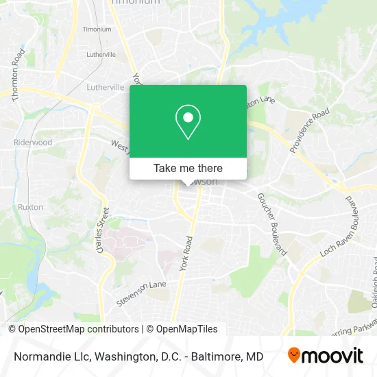 Normandie Llc map