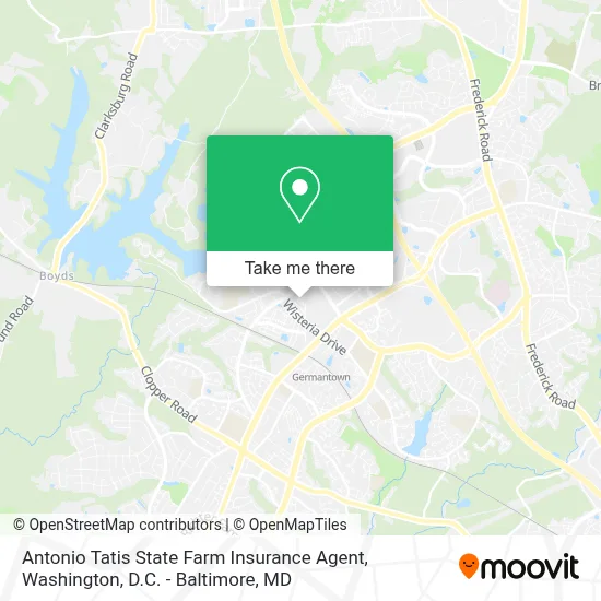 Antonio Tatis State Farm Insurance Agent map