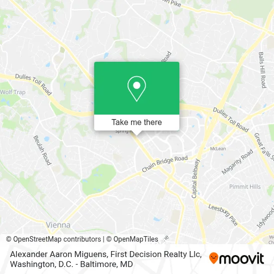 Alexander Aaron Miguens, First Decision Realty Llc map