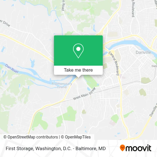First Storage map