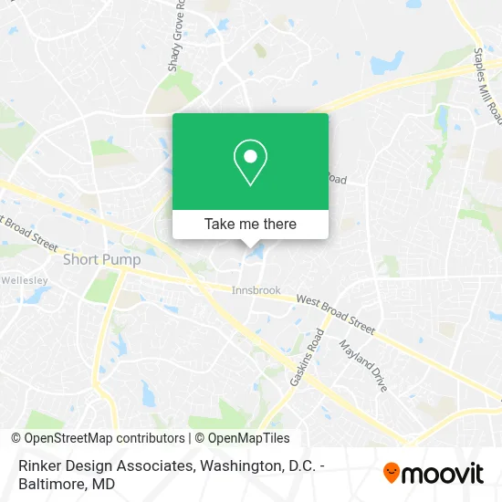 Rinker Design Associates map