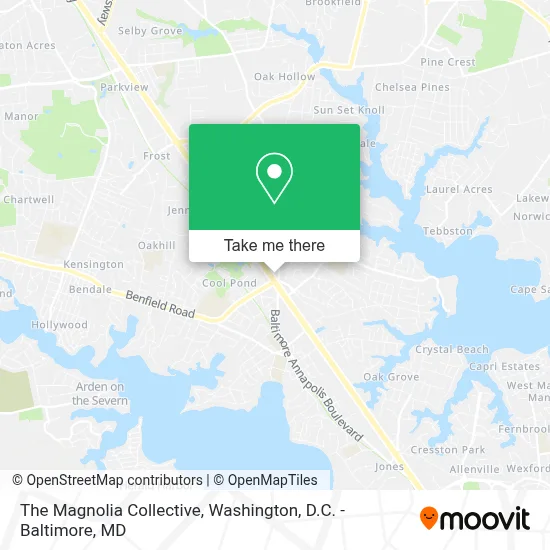 The Magnolia Collective map