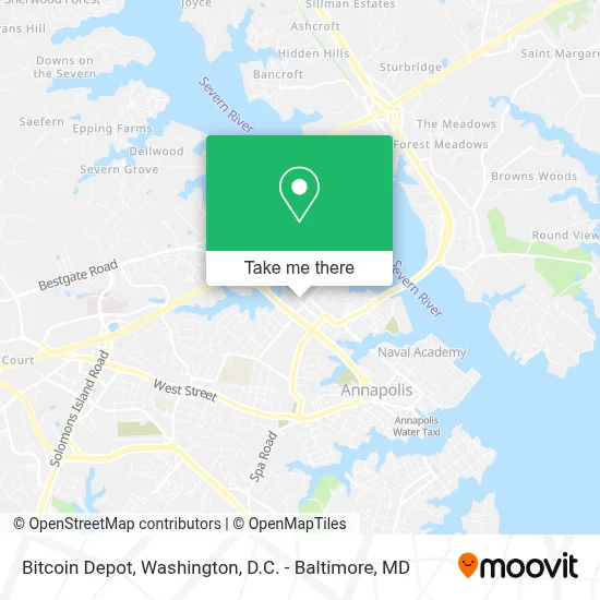 Bitcoin Depot map